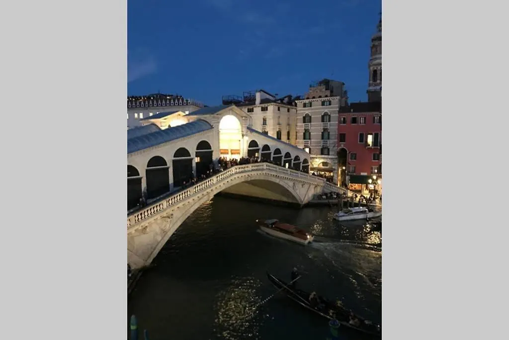 ונציה Rialto Apartment With Canal Grande View